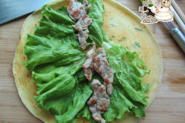 烤肉卷饼的做法图解9