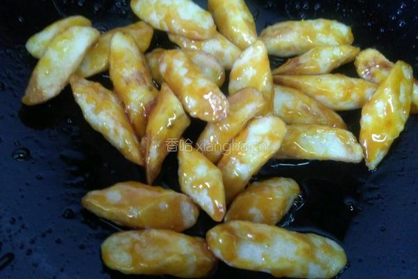 拔丝铁棍山药的做法图解10