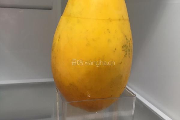 木瓜牛奶冻的做法图解4