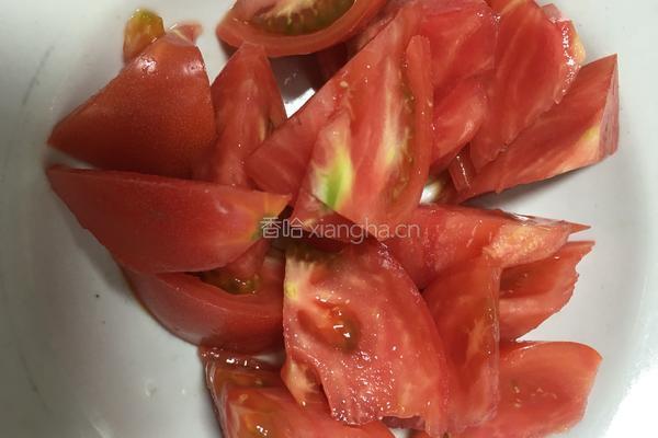 番茄蛋汤的做法图解2