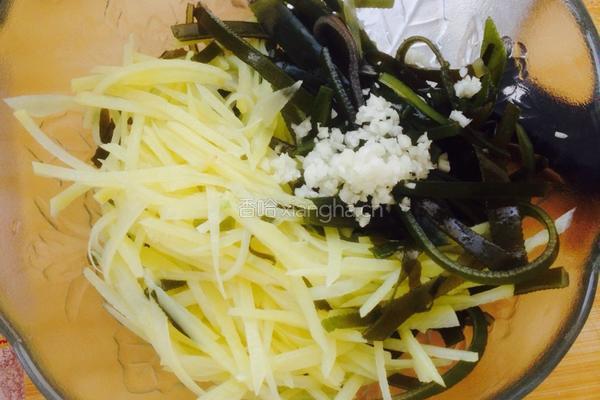 土豆拌海带丝的做法图解8