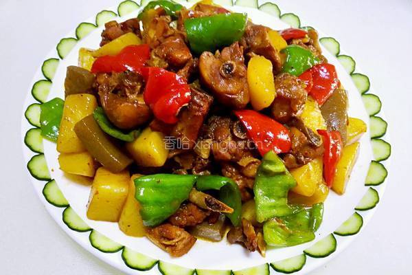 大盘鸡的做法图解5