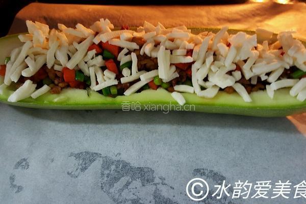 肉末焗西葫芦的做法图解6