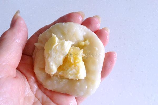 榴莲糯米糍的做法图解8