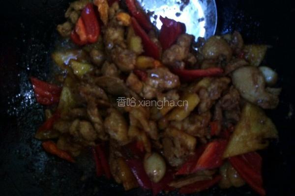 菠萝滑鸡片的做法图解9