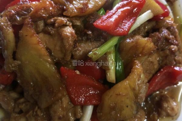 菠萝滑鸡片的做法图解10