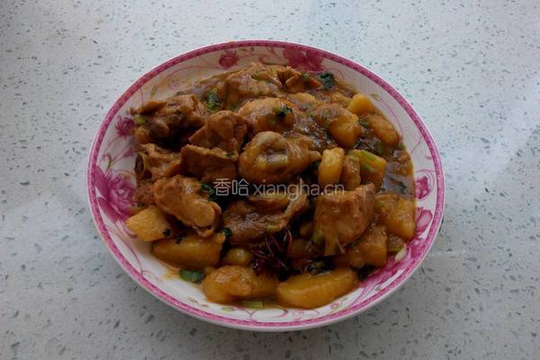 土豆炖鸡腿的做法图解11