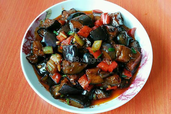 酱香红烧茄子的做法图解9