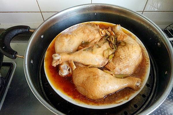 酱香蒸鸡腿的做法图解10