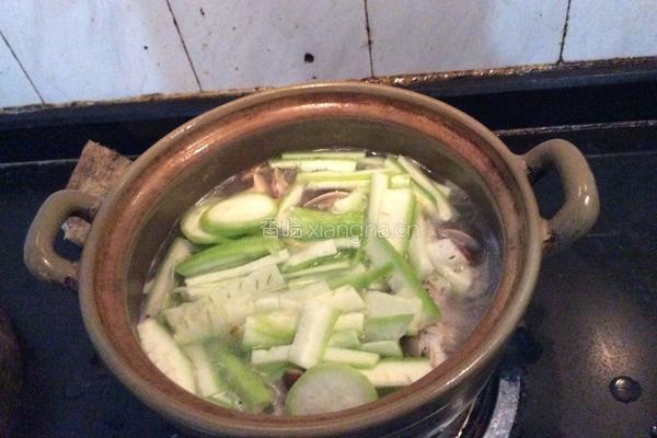 白螺丝瓜粥的做法图解4