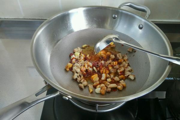 油渣烧豆腐的做法图解7