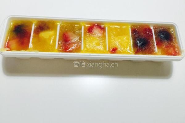自制简易鲜果冰的做法图解3
