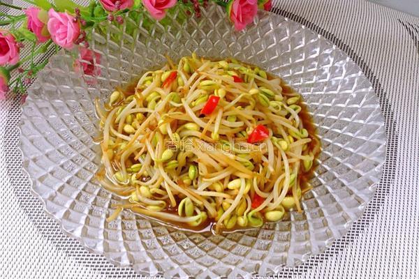 炒黄豆芽的做法图解9