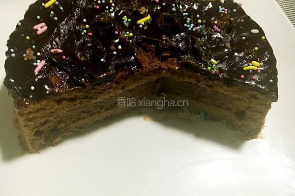 黑巧克力慕斯蛋糕的做法图解15
