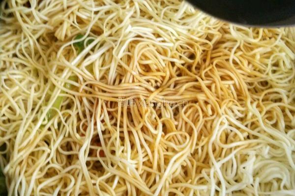 炒面线的做法图解6