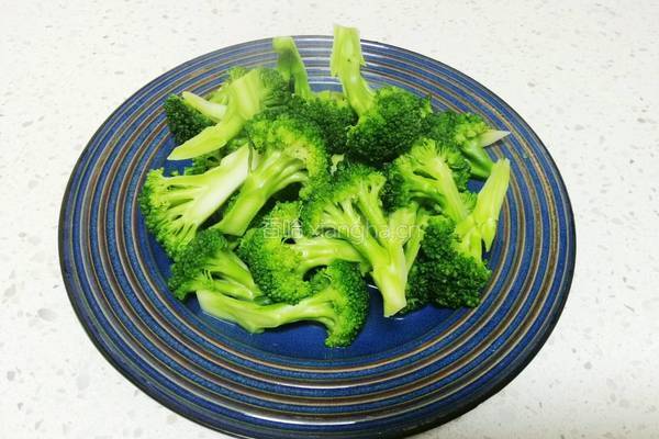 蒜蓉耗油西兰花的做法图解5