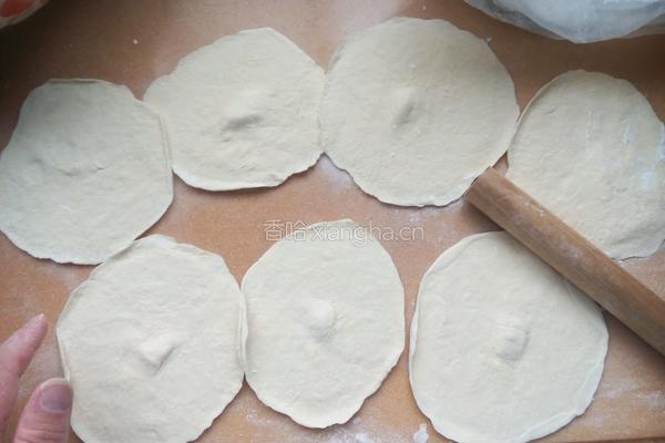 白菜肉陷儿饼的做法图解4
