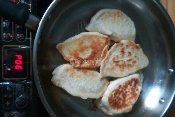白菜肉陷儿饼的做法图解7