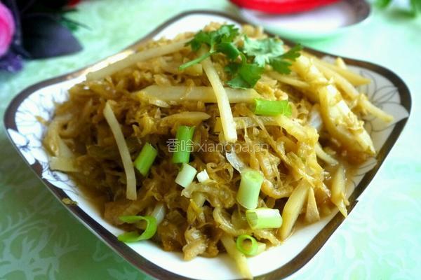 酸菜土豆丝的做法图解6