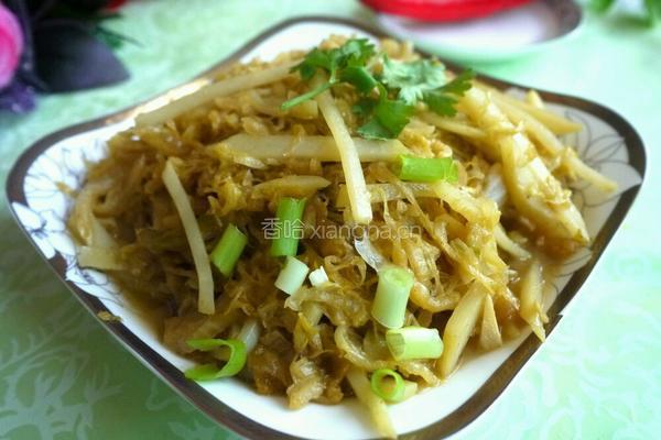 酸菜土豆丝的做法图解5