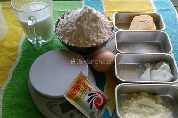原味吐司的做法图解1