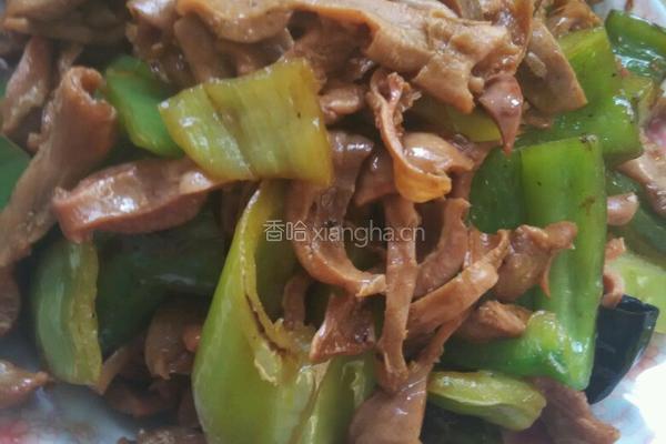 辣炒鸡胗的做法图解3
