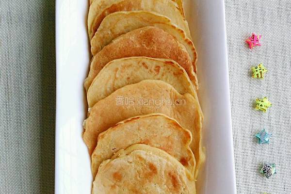 牛奶香蕉饼的做法图解8