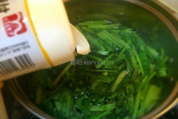 菠菜粉丝汤的做法图解8