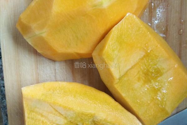 酱烧南瓜的做法图解1