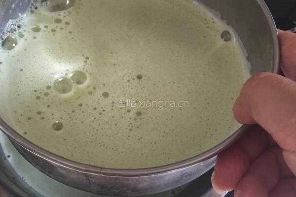 青汁冰淇淋的做法图解9