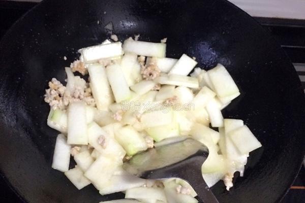 冬瓜炒肉的做法图解7