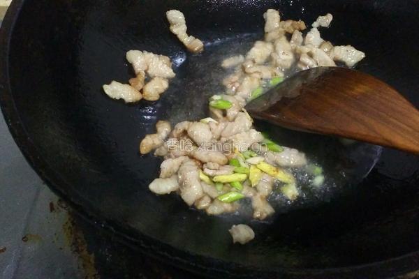 炒饼丝的做法图解5