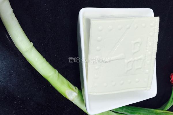 大葱炒豆腐的做法图解1