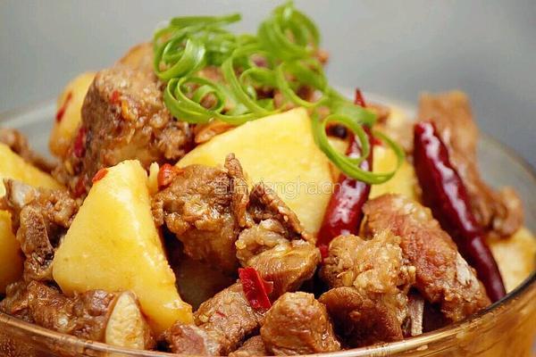 高压锅土豆炖排骨的做法图解1