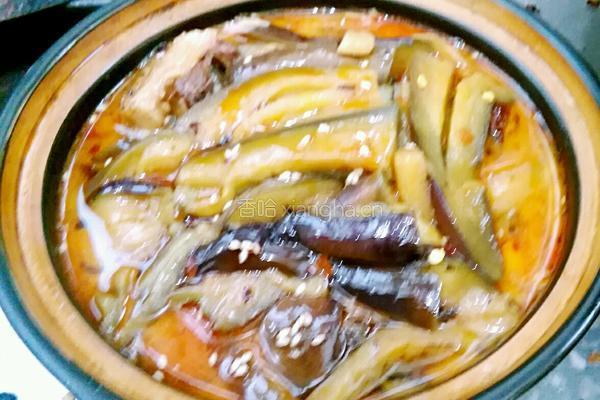 咸鱼茄子煲的做法图解15