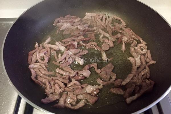 瘦肉炒竹笋的做法图解4