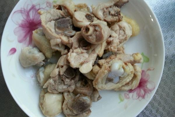 毛豆烧鸡的做法图解3