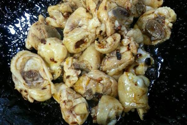 毛豆烧鸡的做法图解8