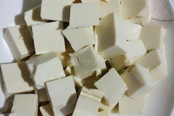 凉拌豆腐的做法图解3