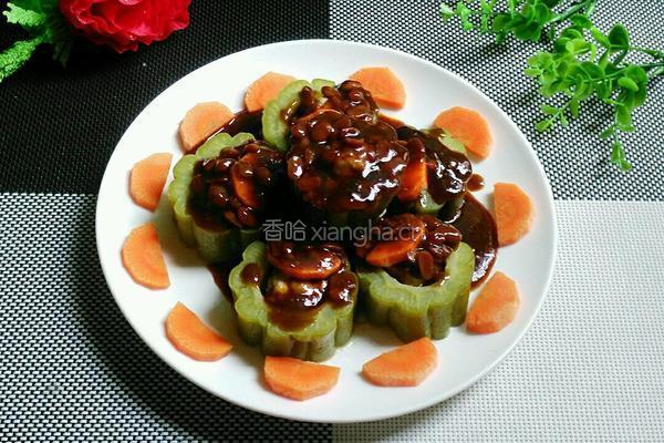酿苦瓜的做法图解18