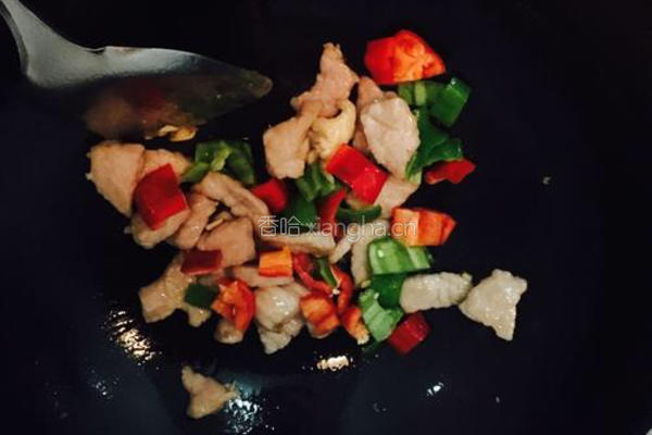 菠萝炒肉片的做法图解8