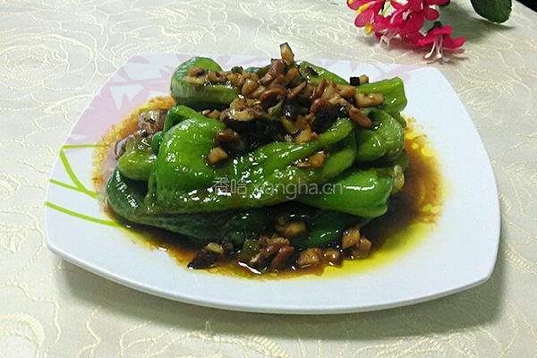 油焖虎皮尖椒的做法图解9