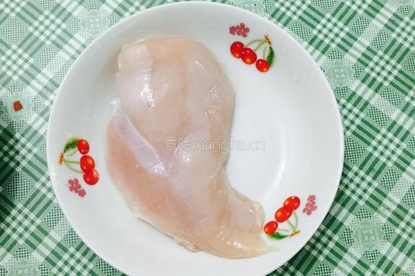菠萝炒鸡片的做法图解1