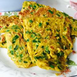 韭菜鸡蛋饼的做法[图]