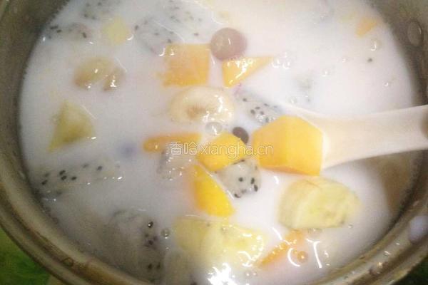 自制水果捞的做法图解8
