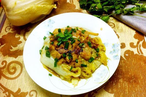 圆白菜炒肉的做法图解8