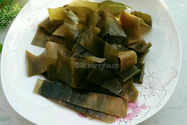 土豆番茄海带汤的做法图解2