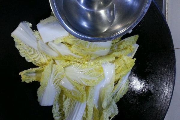 清炒娃娃菜的做法图解4