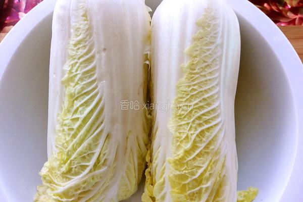 蒜蓉粉丝蒸娃娃菜的做法图解1