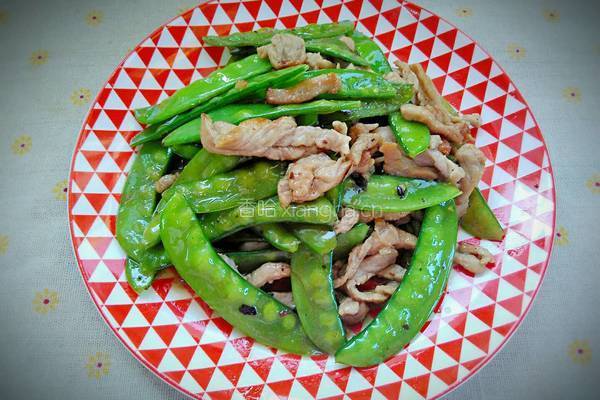 扁豆炒肉丝的做法图解16